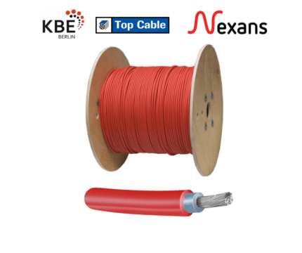 Câble solaire KBE 1500Vdc bobine 500m pour installation photovoltaïque professionnelle