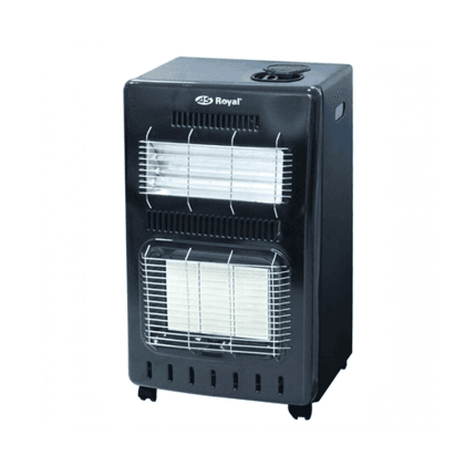 Chauffage AS ROYAL mobile 2 en 1 a gaz et electrique 1200W
