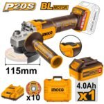 Meuleuse d’angle sans fil INGCO