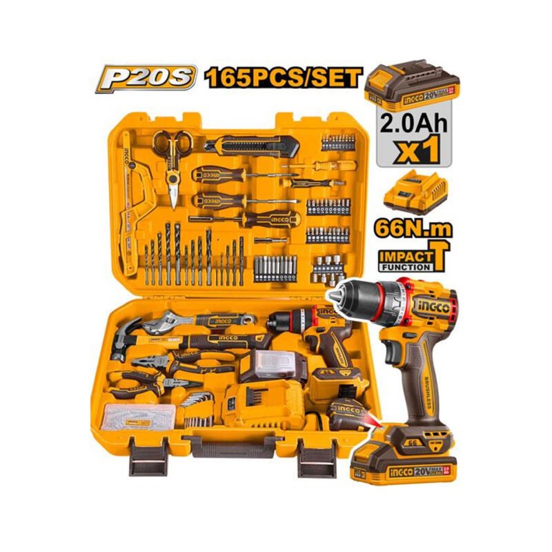 Ensemble d'outils de 165 pièces, HKTHP11651