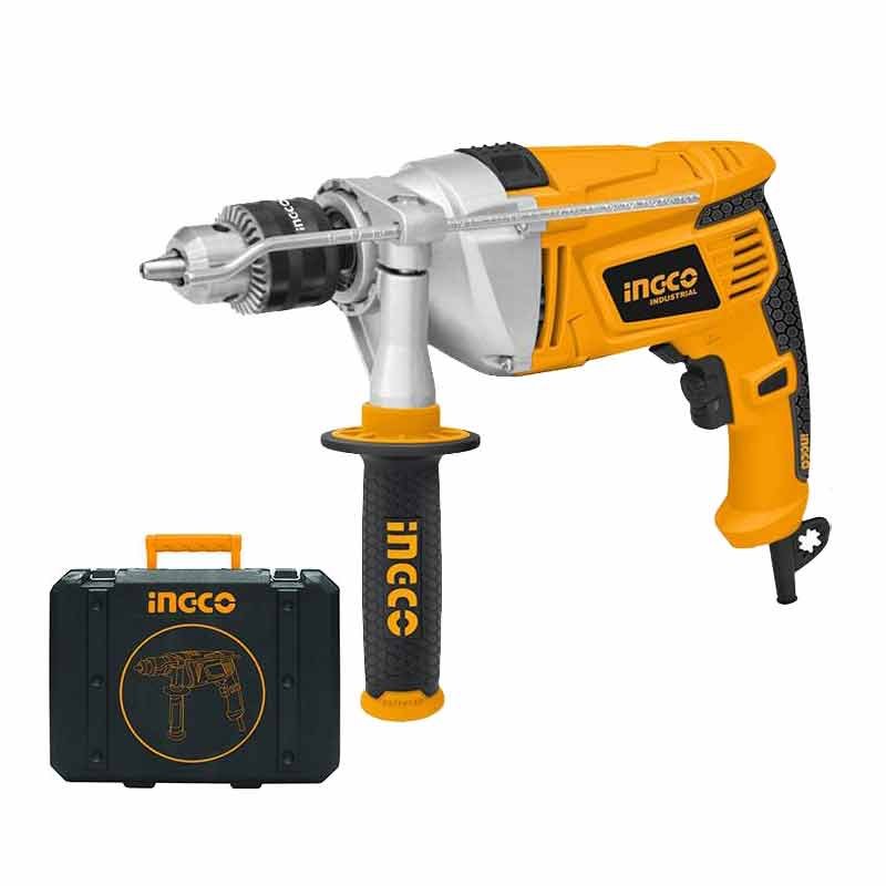 Perceuse à percussion 13mm 1100W - BRICOLYA - Outillage industriel | BTP | Jardinage | Énergie renouvelable et solution solaire | Équipements de Protection Individuelle et Signalisation et outils de bricolage en ligne - image 2