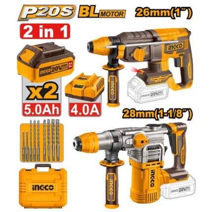 INGCO KIT COMBINÉ DE 2 PIÈCES [COSLI250462] - image 2