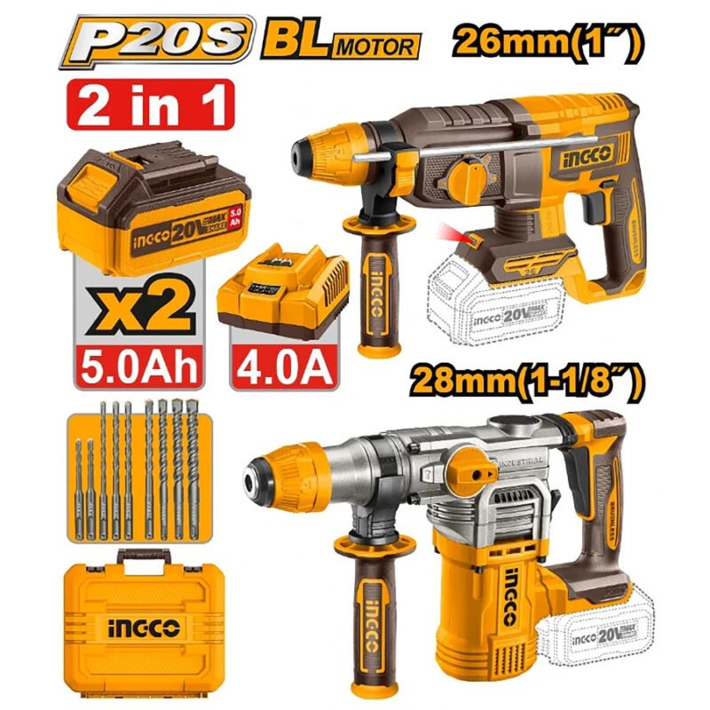 INGCO KIT COMBINÉ DE 2 PIÈCES [COSLI250462] - image 2