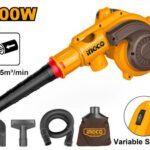 INGCO SOUFFLEUR ASPIRATEUR 800W + 4 ACCESSOIRES [AB8038]