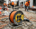 Enrouleur électrique de chantier : critères de choix et sécurité d'utilisation