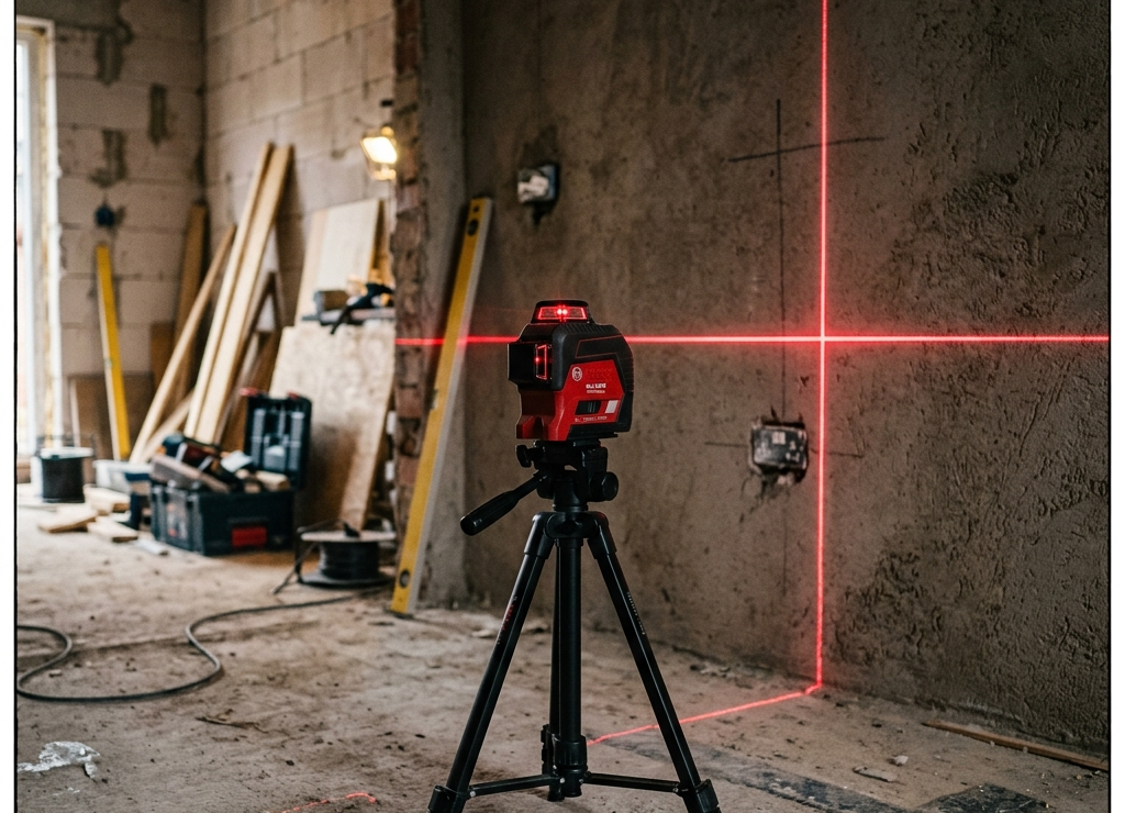 Niveau laser : quel modèle choisir pour vos travaux d'intérieur au Maroc ?