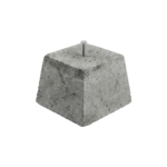 Socle en béton pour panneaux solaires