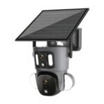 Caméra solaire PTZ double objectif 4G HD