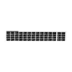 Autocollant clavier noir