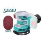 Jeu feuilles abrasives Total TAC125050