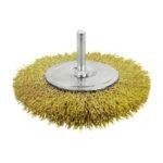 Brosse métallique de meuleuse circulaire