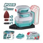 Jeu feuilles abrasives Total TAC938660