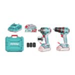 Kit Combo Lithium-Ion sans fil 2 pièces Total TCKLI2008