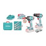 Kit combo lithium-ion sans fil 2 pièces Total TCKLI20277