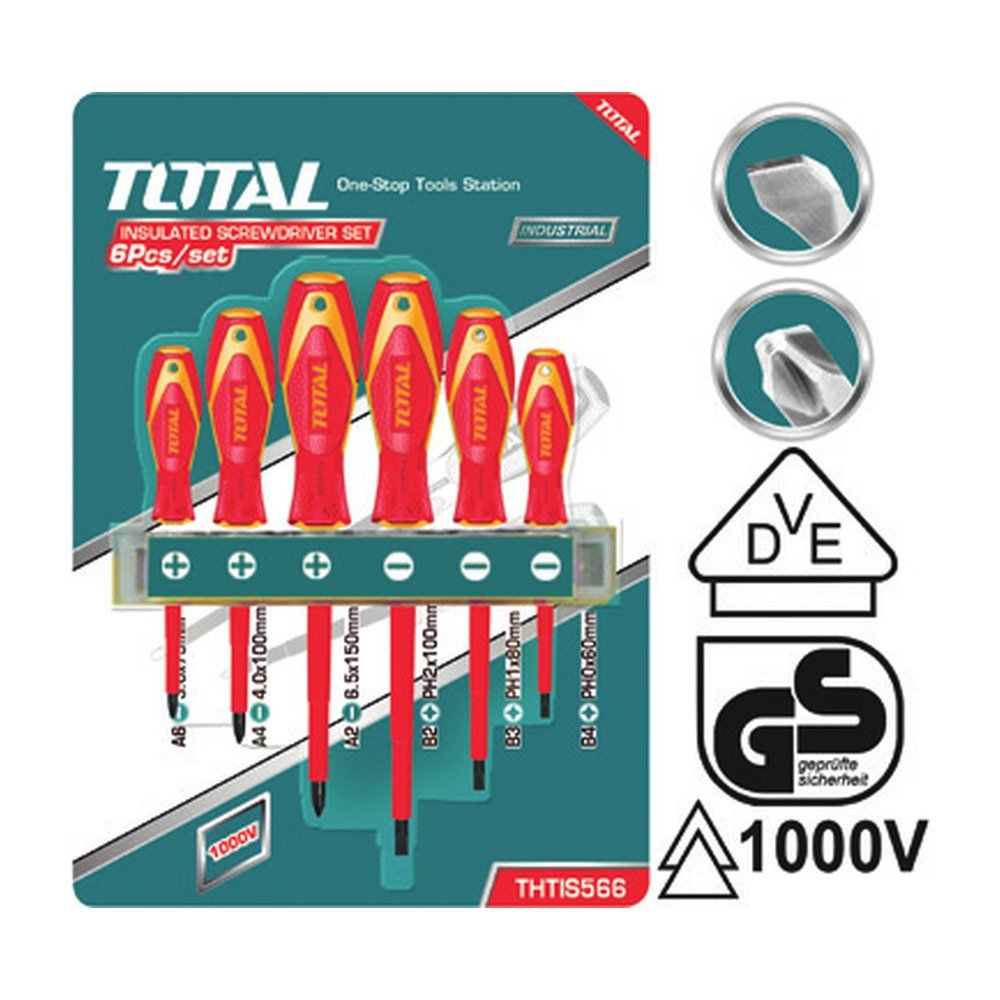 THKIST3092 Ensemble d’outils d’électricien isolés – 9 pièces – Image 1