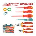 Ensemble de 16 outils à main isolés