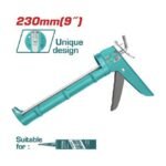 Mastic silicone acétique Total THT3511