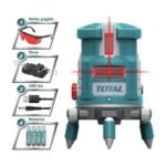 Laser à ligne auto-nivelante Total TLL305205