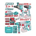 Kit  Combo 3 en 1 Total TOSLI250591